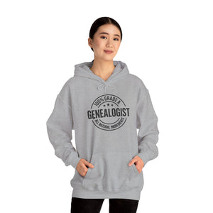 100 Percent Genealogist Hoodie in by Genealogy Keepsakes