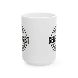 100 Percent Genealogist Mug (11oz|15oz) in by Genealogy Keepsakes