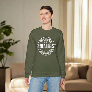 100 Percent Genealogist Sweatshirt in by Genealogy Keepsakes