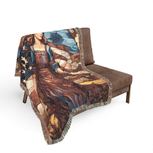 American Civil War Woven Blanket in by Genealogy Keepsakes