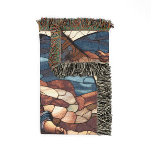American Civil War Woven Blanket in by Genealogy Keepsakes