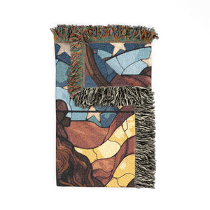 American Civil War Woven Blanket in by Genealogy Keepsakes