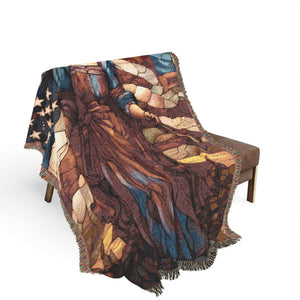 American Civil War Woven Blanket in Artwork by Genealogy Keepsakes