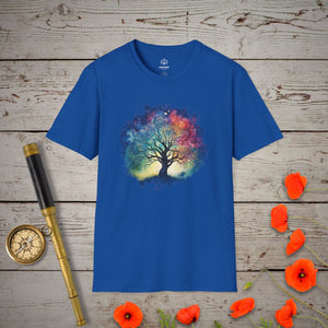 Cosmic Tree of Life T-Shirt - Genealogy Keepsakes Custom Genealogy Gift - Royal S
