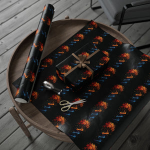 DNA Tree of Life Gift Wrap: Colorful, Modern, Artful Fun! in by Genealogy Keepsakes