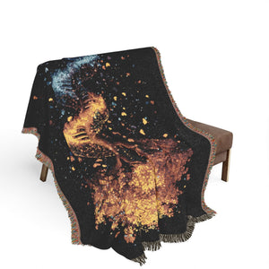 DNA Tree of Life Woven Blanket in Artwork by Genealogy Keepsakes