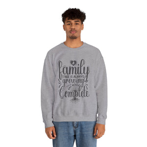 Family Tree Is Always Growing Sweatshirt in by Genealogy Keepsakes