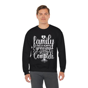 Family Tree Is Always Growing Sweatshirt in by Genealogy Keepsakes