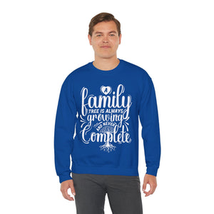 Family Tree Is Always Growing Sweatshirt in by Genealogy Keepsakes