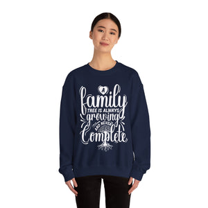 Family Tree Is Always Growing Sweatshirt in by Genealogy Keepsakes