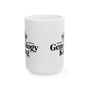 Genealogy King Mug (11oz|15oz) in by Genealogy Keepsakes