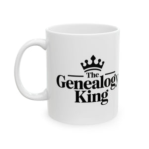 Genealogy King Mug (11oz|15oz) in by Genealogy Keepsakes