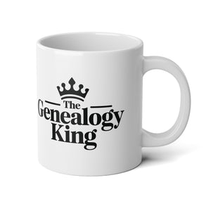 Genealogy King Mug (20oz)-White