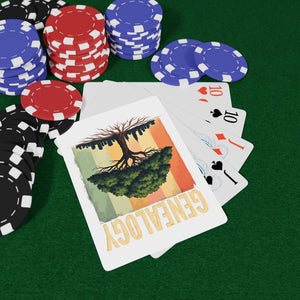 Genealogy Playing Cards in 2.5" x 3.5" by Genealogy Keepsakes