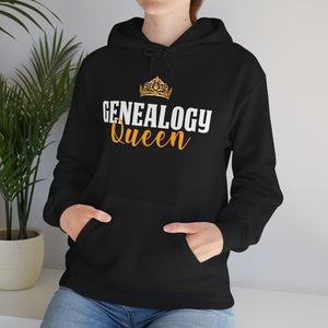 Genealogy Queen Hoodie in by Genealogy Keepsakes