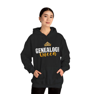 Genealogy Queen Hoodie in by Genealogy Keepsakes