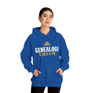 Genealogy Queen Hoodie in by Genealogy Keepsakes