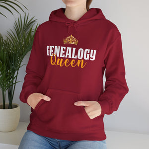 Genealogy Queen Hoodie in by Genealogy Keepsakes