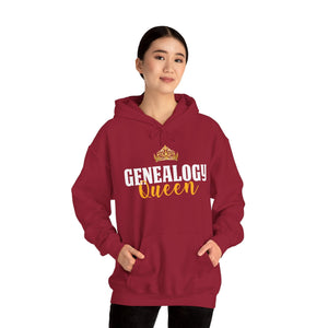 Genealogy Queen Hoodie in by Genealogy Keepsakes