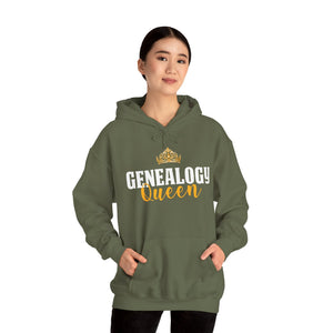 Genealogy Queen Hoodie in by Genealogy Keepsakes