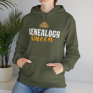 Genealogy Queen Hoodie in by Genealogy Keepsakes