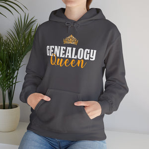 Genealogy Queen Hoodie in by Genealogy Keepsakes