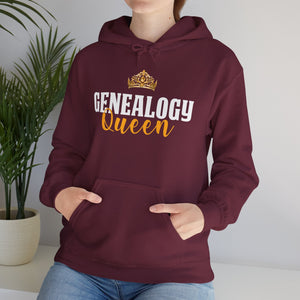 Genealogy Queen Hoodie in by Genealogy Keepsakes