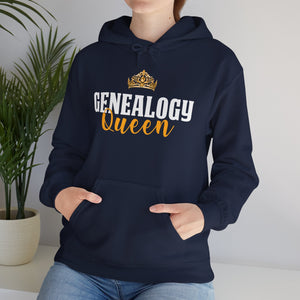 Genealogy Queen Hoodie in by Genealogy Keepsakes