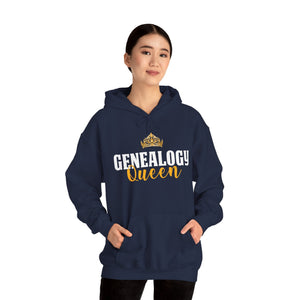 Genealogy Queen Hoodie in by Genealogy Keepsakes