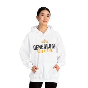 Genealogy Queen Hoodie in by Genealogy Keepsakes