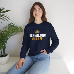 Genealogy Queen Sweatshirt in by Genealogy Keepsakes