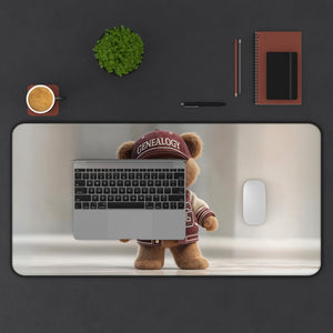 Genealogy Teddy Bear Desk Mat-