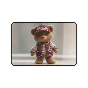 Genealogy Teddy Bear Desk Mat-12" × 18"