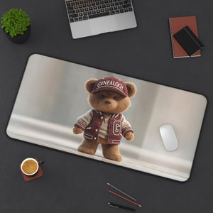 Genealogy Teddy Bear Desk Mat-