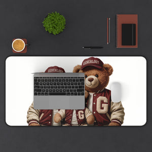 Genealogy Teddy Bears Desk Mat-