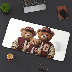 Genealogy Teddy Bears Desk Mat-