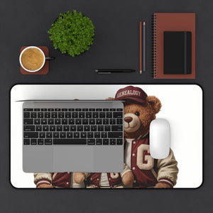 Genealogy Teddy Bears Desk Mat-
