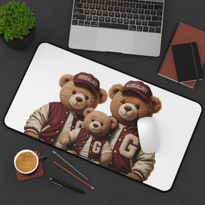 Genealogy Teddy Bears Desk Mat-