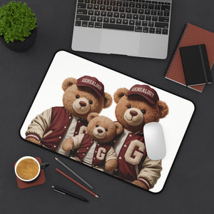 Genealogy Teddy Bears Desk Mat-