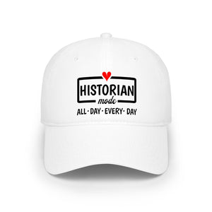 Historian Mode — "All • Day • Every Day" Baseball Cap in One size by Genealogy Keepsakes