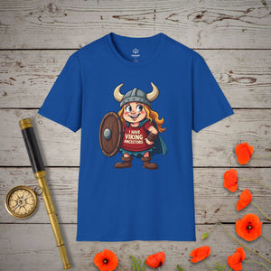 I Have Viking Ancestors T-Shirt - Genealogy Keepsakes Custom Genealogy Gift - Royal S