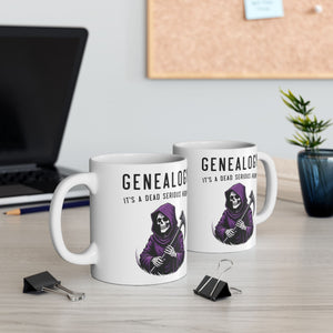 It's A Dead Serious Hobby Mug (11oz|15oz) in by Genealogy Keepsakes