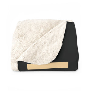 My Ancestors Were Immigrants Sherpa Fleece Blanket in 30" × 40" by Genealogy Keepsakes