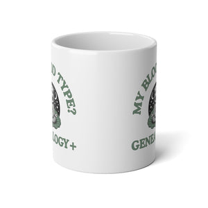 My Blood Type? Genealogy+ Mug (20oz)-