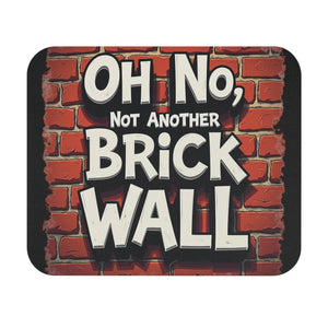 Not Another Brick Wall Mouse Pad in 9" × 8" by Genealogy Keepsakes
