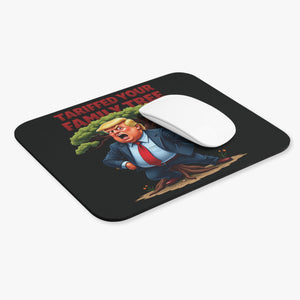 Tariffed Your Family Tree Mouse Pad in 9" × 8" by Genealogy Keepsakes