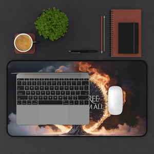 The One Tree To Rule Them All Desk Mat-