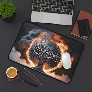 The One Tree To Rule Them All Desk Mat-