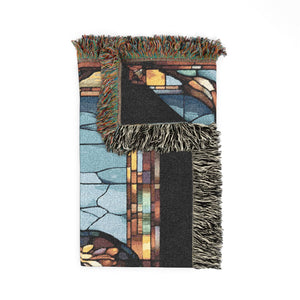 Tree Of Life Woven Blanket in by Genealogy Keepsakes