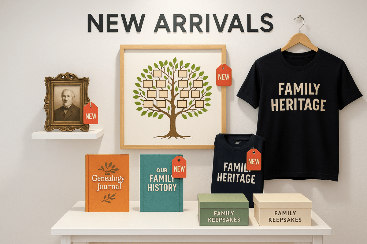 New Arrivals - Genealogy Keepsakes